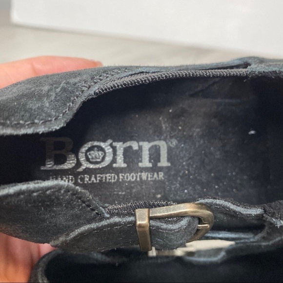 New! Born Nolina Black Bootie 6M - Picture 10 of 12